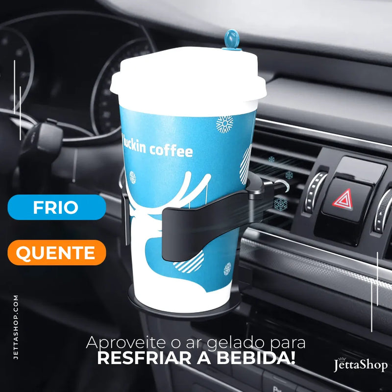 [PAGUE 1 LEVE 2] Porta Copos Universal e Ajustável Automotivo - CupJetta™