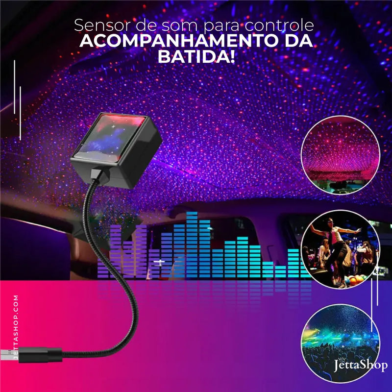 Projetor Galáctico Automotivo Universal - Jetta GalaxyPro™ [PROMOÇÃO LIMITADA ATÉ HOJE 23:59]