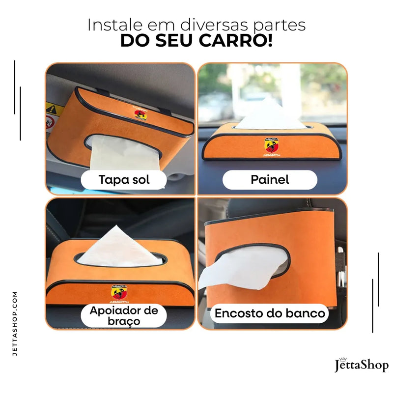 Jetta CleanMax™ - Porta Lenço Multiuso Automotivo e Personalizado [PROMOÇÃO LIMITADA ATÉ HOJE 23:59]