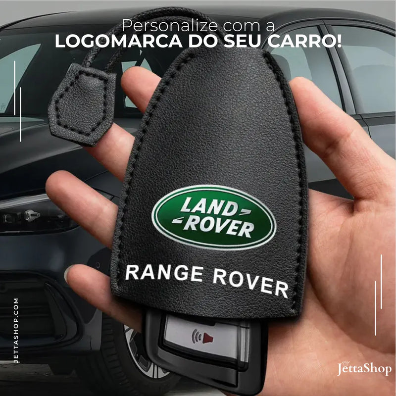 [Compre 1 Leve 2] Capa de Chave em Couro Artesanal Personalizada - Jetta LuxCap™