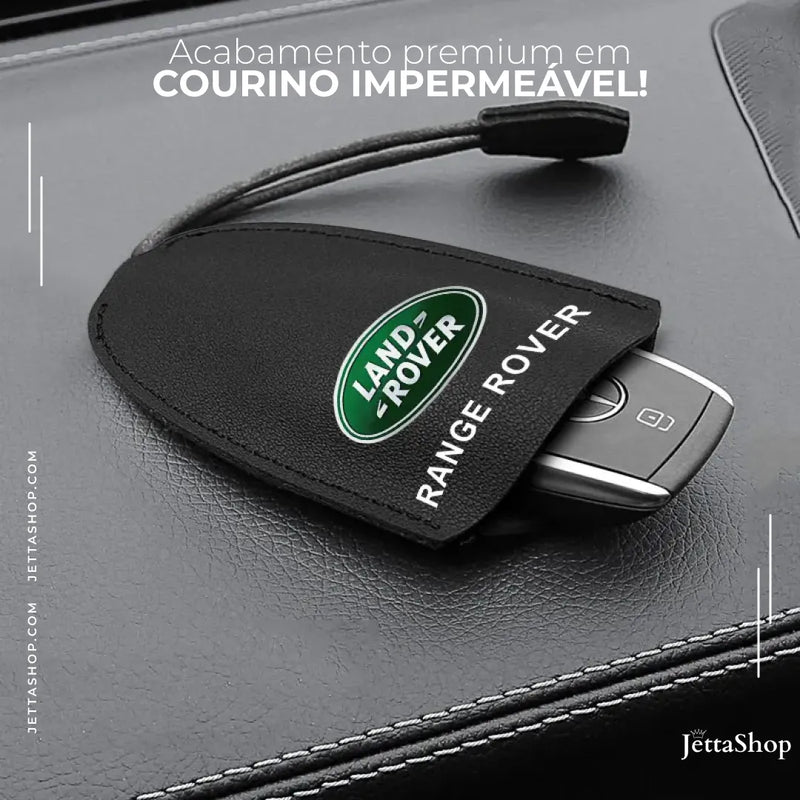 [Compre 1 Leve 2] Capa de Chave em Couro Artesanal Personalizada - Jetta LuxCap™