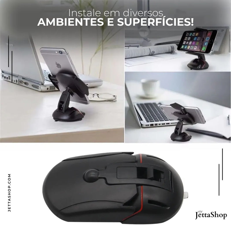 [PAGUE 1 LEVE 2] Suporte para Celular Estilo Mouse Automotivo - Jetta MouseGrip™