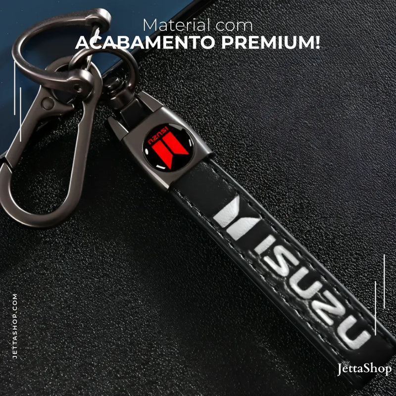 [PAGUE 1 LEVE 2] Chaveiro para Carros em Couro Personalizado - Jetta KeyBrand™