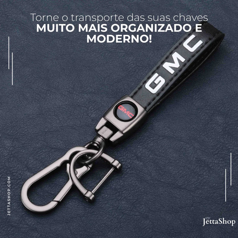 [PAGUE 1 LEVE 2] Chaveiro para Carros em Couro Personalizado - Jetta KeyBrand™