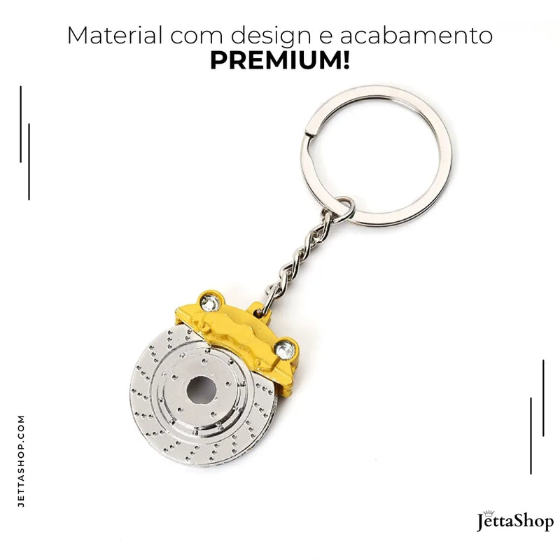 [PAGUE 1 LEVE 2] Chaveiro Estilo Freio Esportivo para Carros - Jetta KeyBrake™