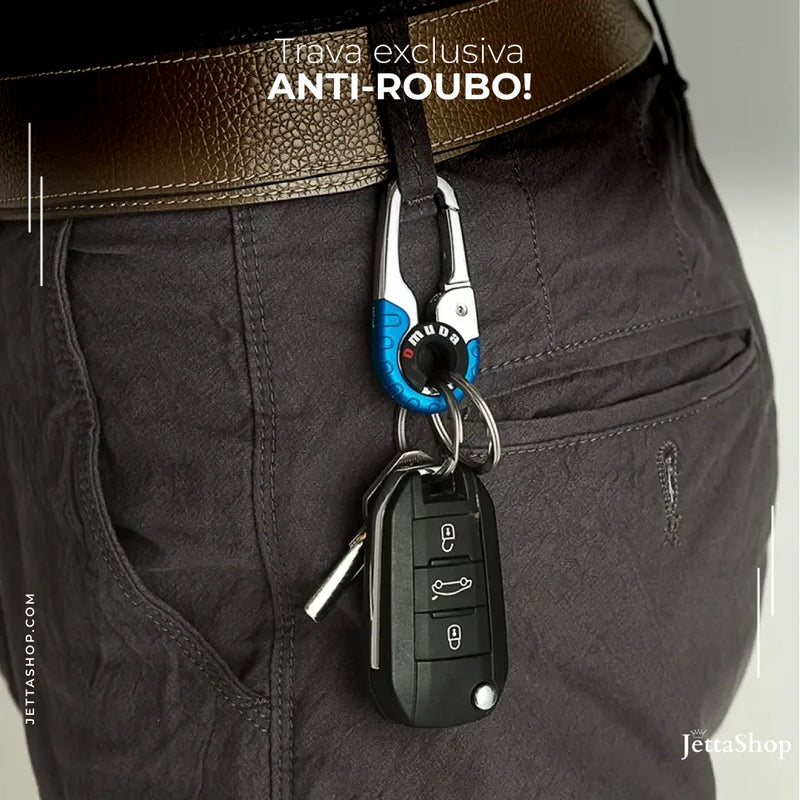 (PAGUE 1 LEVE 2) Chaveiro em Metal Forjado para Carros - Jetta MetalKey™