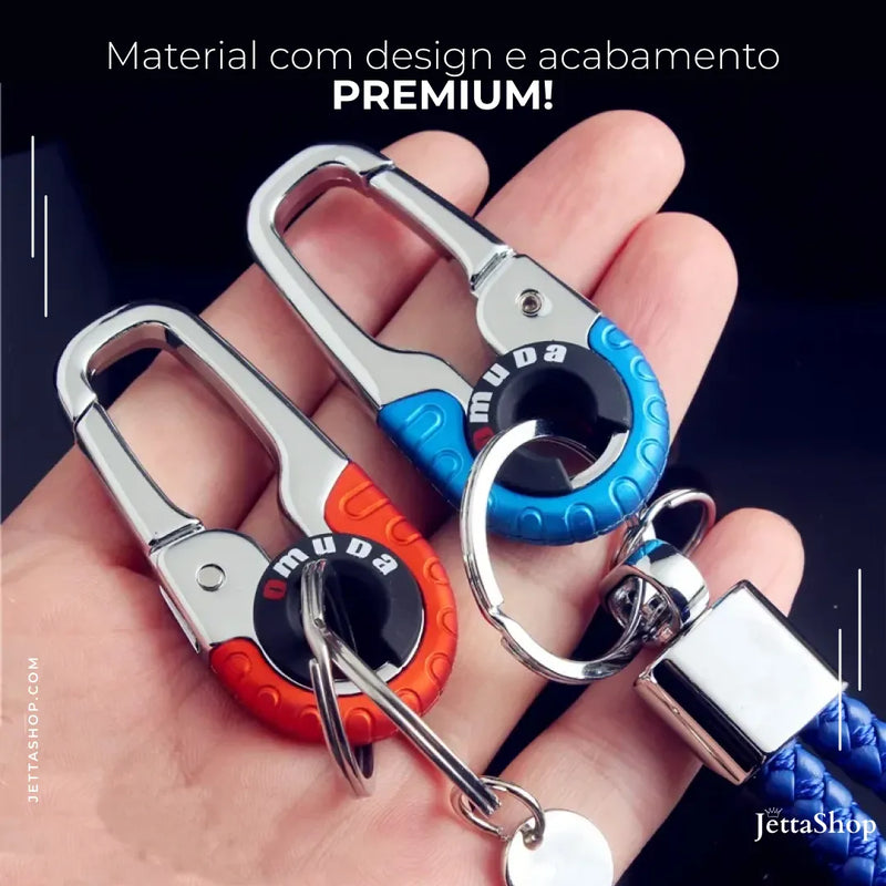 (PAGUE 1 LEVE 2) - Chaveiro em Metal Forjado para Carros - Jetta MetalKey™