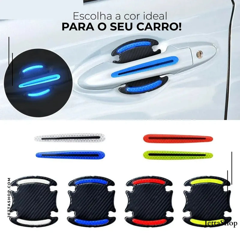 [COMPRE 4 LEVE 8] Kit de Película Protetora Reflectiva para Maçaneta - Jetta RiskLuminous™