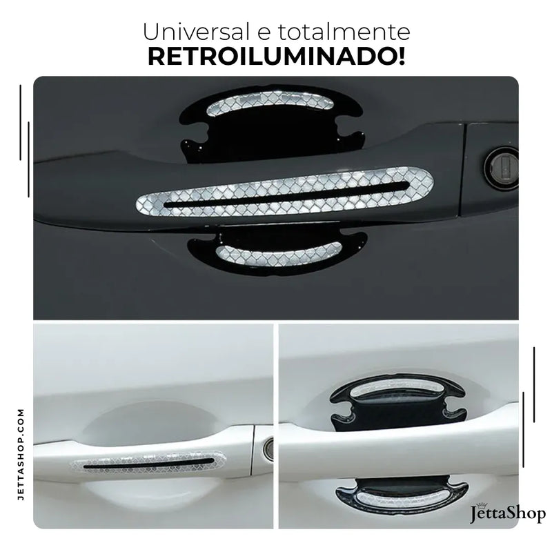 [COMPRE 4 LEVE 8] Kit de Película Protetora Reflectiva para Maçaneta - Jetta RiskLuminous™