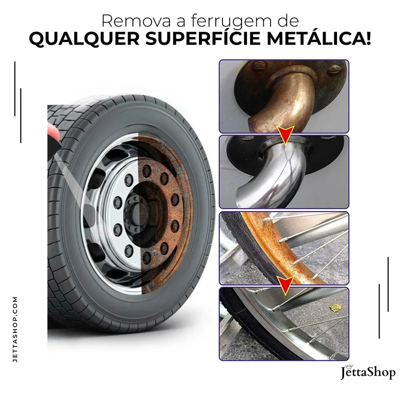 Jetta SprayRust™ - Spray Removedor de Ferrugem Automotivo [PROMOÇÃO LIMITADA]