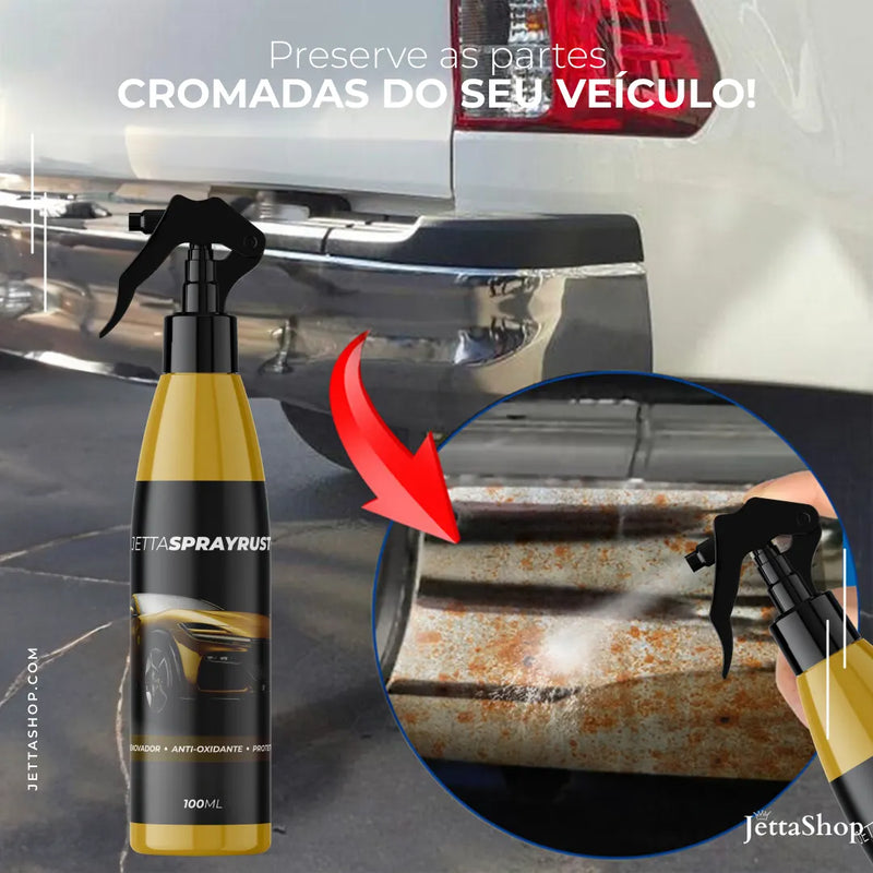 Jetta SprayRust™ - Spray Removedor de Ferrugem Automotivo [ESTOQUE LIMITADO]