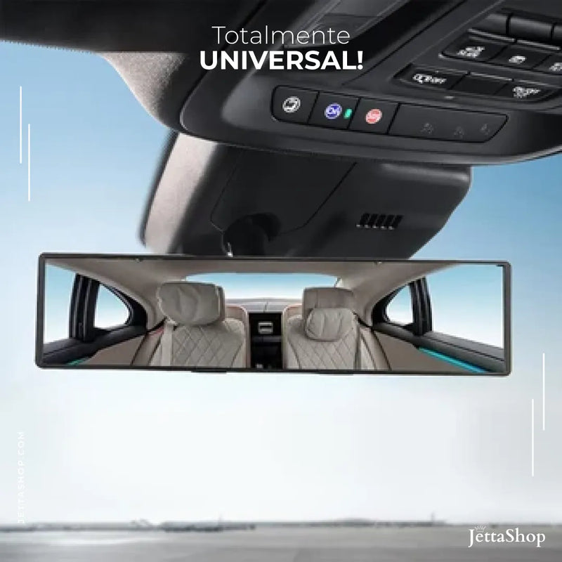 Jetta RetroGlass™️ – Espelho Retrovisor com Grande Visão Panorâmica Universal