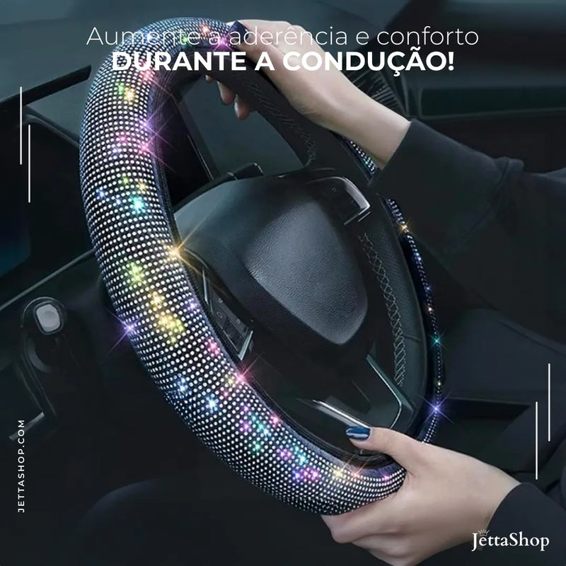 VoltStrass™ - Capa Antiderrapante de Volante Universal [PROMOÇÃO LIMITADA]