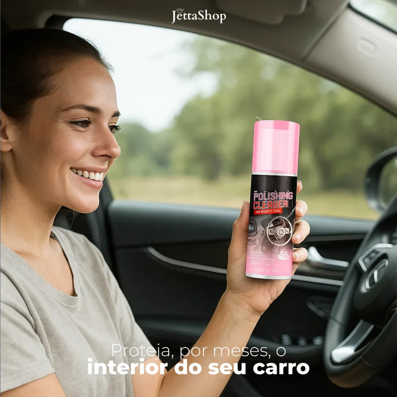 Spray de Polimento para Limpeza Automotiva - CleanJetta™ [PROMOÇÃO LIMITADA]