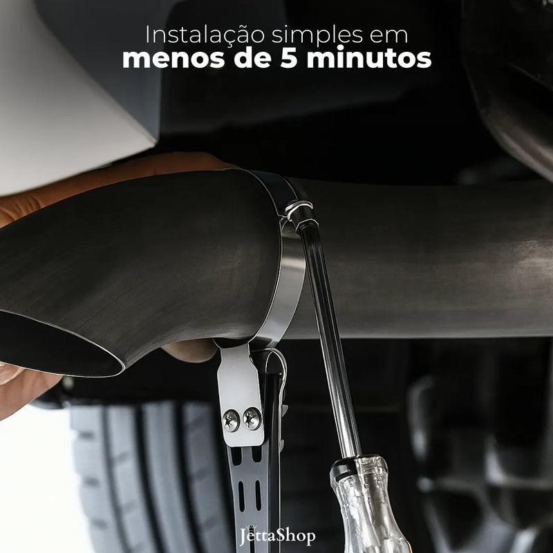 Jetta AntiShock™ - Fita Antiestática Veicular em Borracha Personalizada [PROTEÇÃO INVISÍVEL]