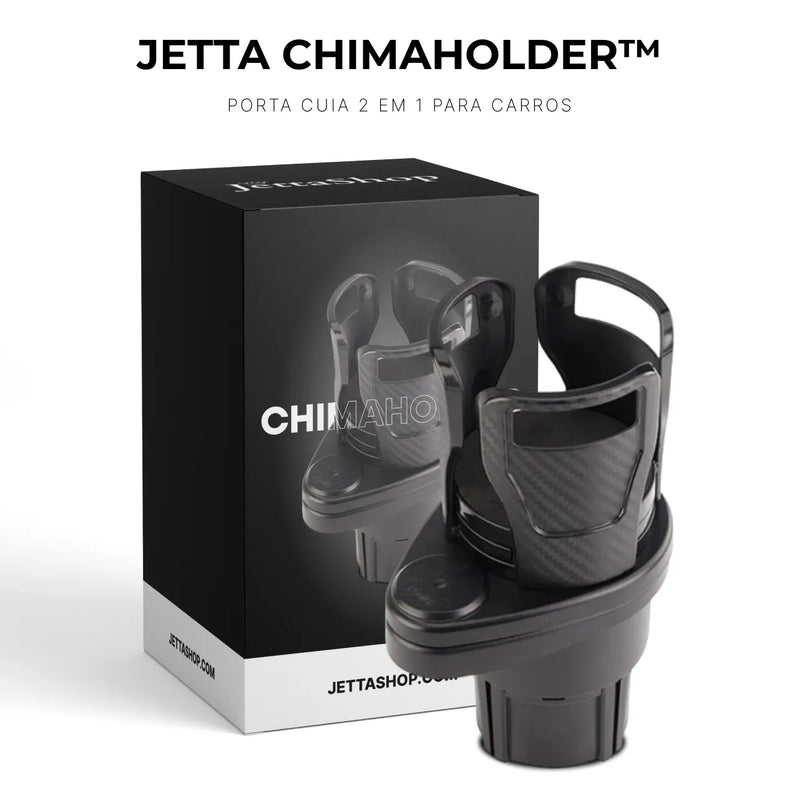 Porta Cuia 2 em 1 para Carros - Jetta ChimaHolder™ [BRINDE EXCLUSIVO PARA OS 100 PRIMEIROS]