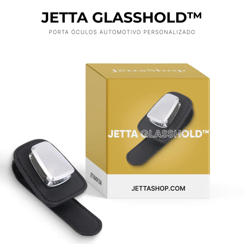 Porta Óculos Automotivo Personalizado - Jetta GlassHold™ [BRINDE PARA OS 100 PRIMEIROS]