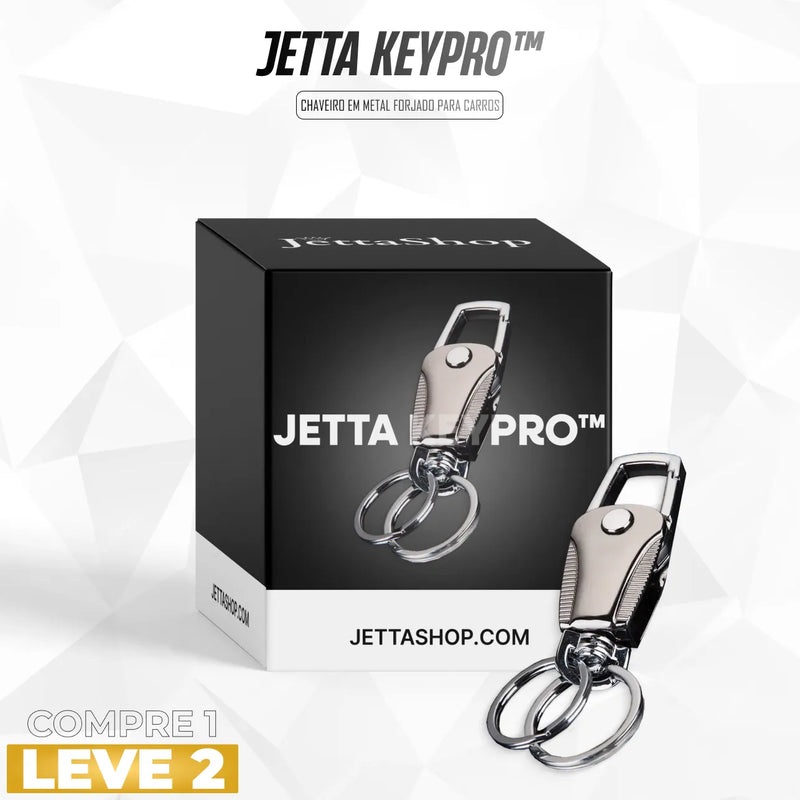 [PAGUE 1 LEVE 2] Chaveiro em Metal Forjado para Carros - Jetta KeyPro™