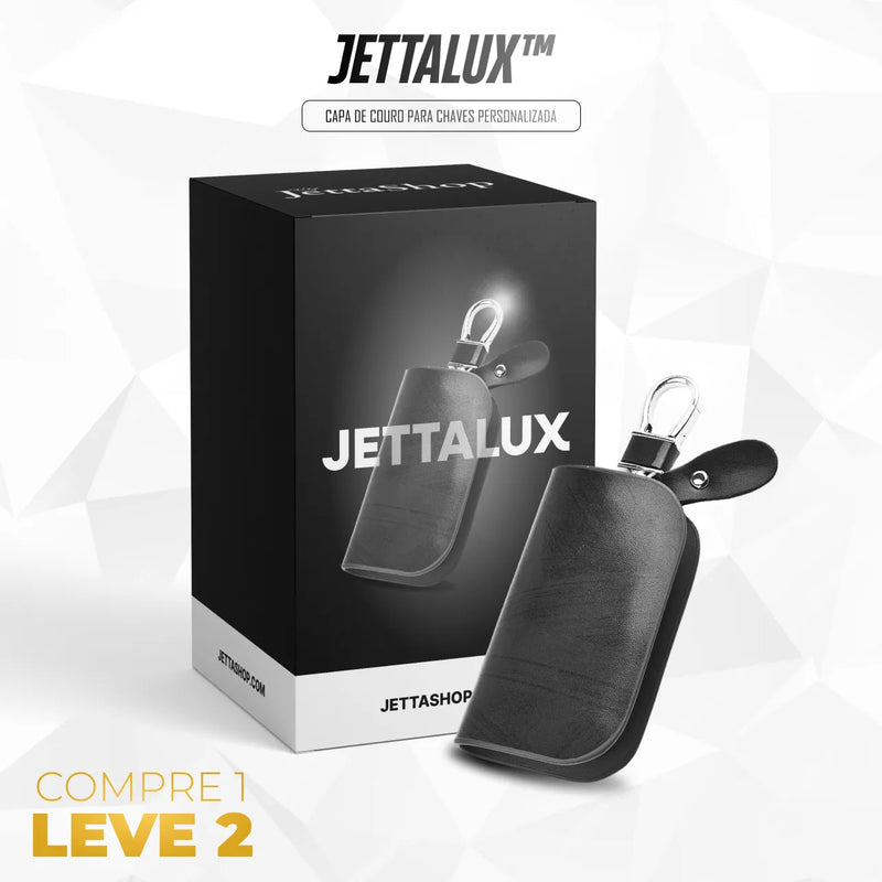 [PAGUE 1 LEVE 2] Capa de Chave Automotiva Artesanal em Couro - JettaLux™ (BLACK FRIDAY)