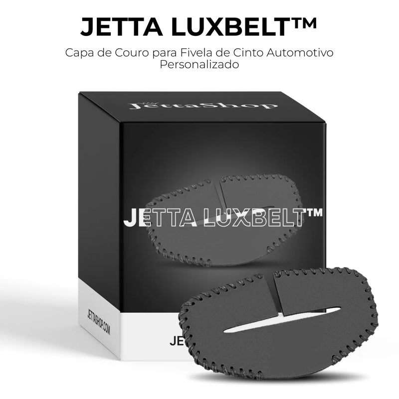 Capa de Couro para Fivela de Cinto Automotivo Personalizado - Jetta LuxBelt™ [PROMOÇÃO EXCLUSIVA]