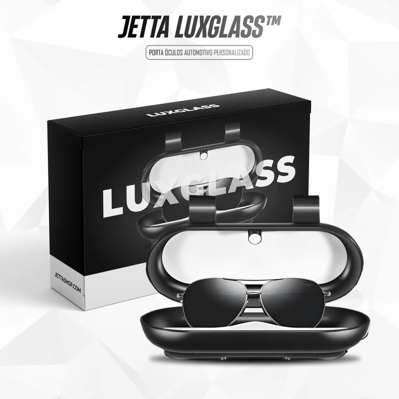 Porta Óculos Automotivo Personalizado - Jetta LuxGlass™ (PROMOÇÃO LIMITADA ATÉ HOJE 23:59)