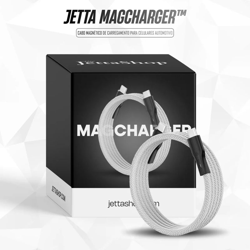 Cabo Magnético de Carregamento para Celulares Automotivo - Jetta MagCharger™