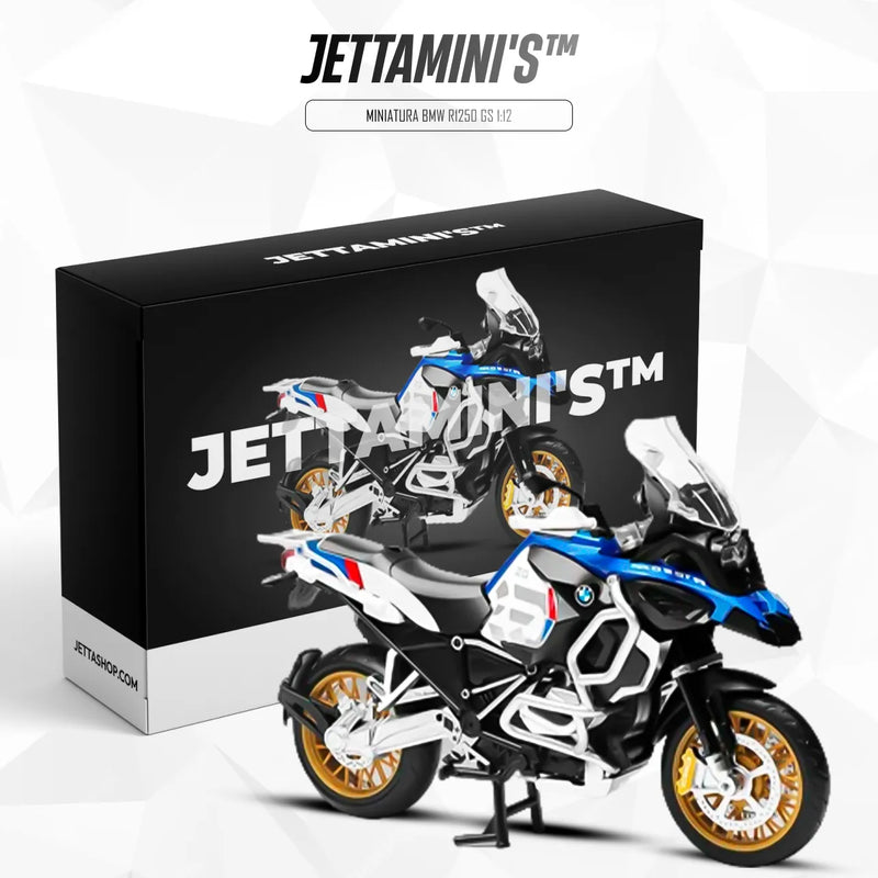 JettaMini's™ - Miniatura BMW R1250 GS 1:12 [ÚLTIMAS UNIDADES🔥]