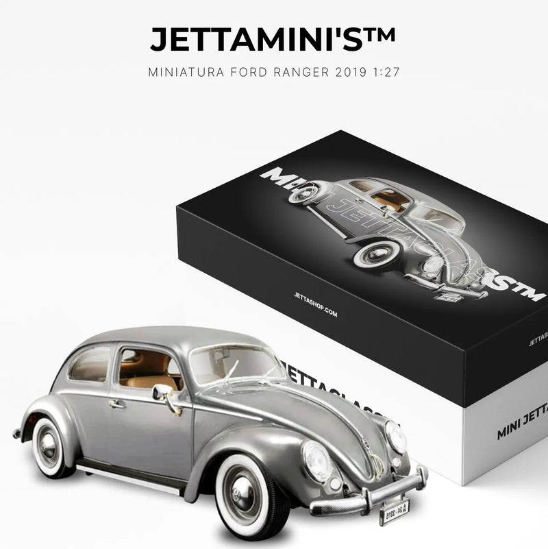 JettaMini's™ - Miniatura Fusca 1955 1:18 [MODELO EXCLUSIVO]