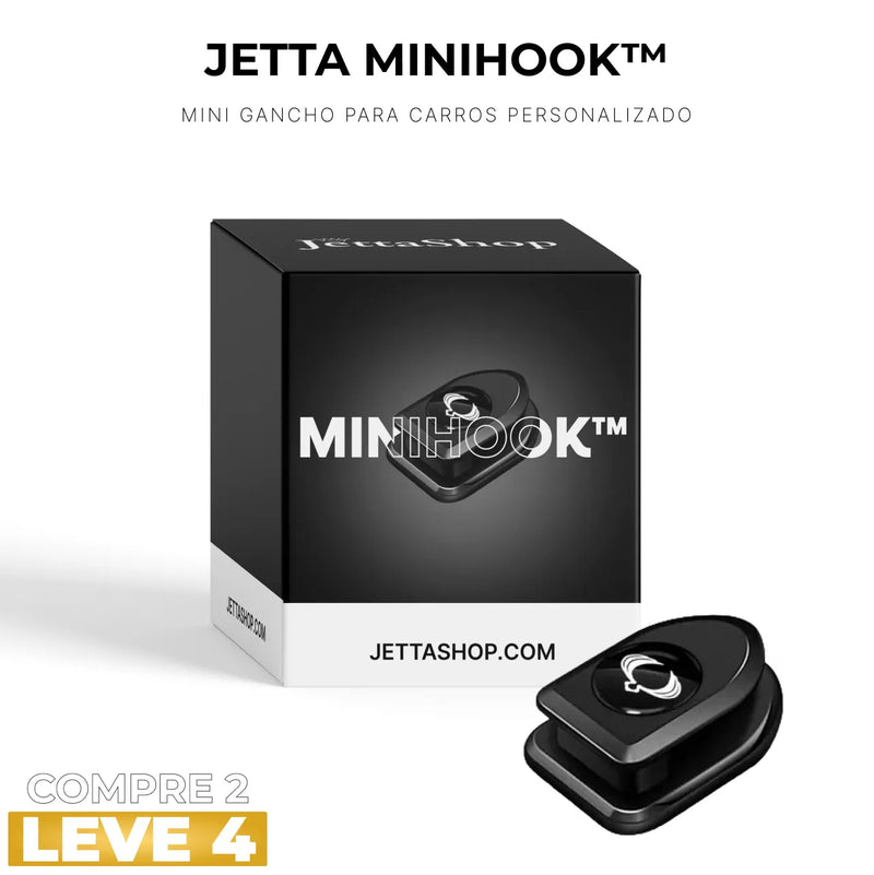 Mini Gancho para Carros Personalizado - Jetta MiniHook™ [PAGUE 2 LEVE 4]