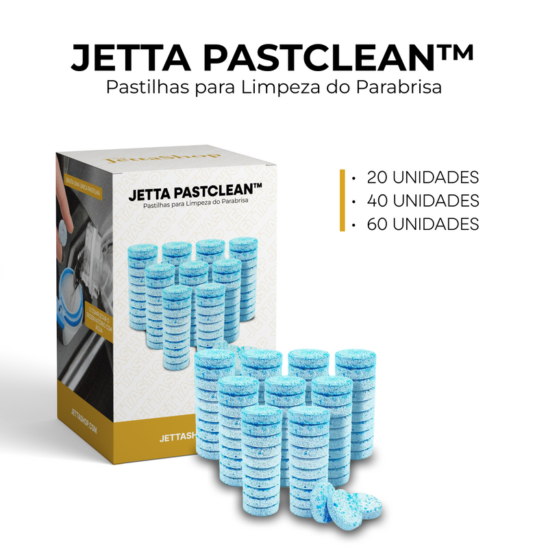 Pastilhas para Limpeza do Parabrisa - Jetta PastClean™ [PROMOÇÃO IMPERDÍVEL]