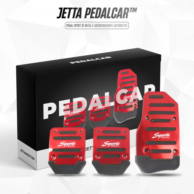 Pedal Sport de Metal e Antiderrapante Automotivo - Jetta PedalCar™ [ESTOQUE LIMITADO]