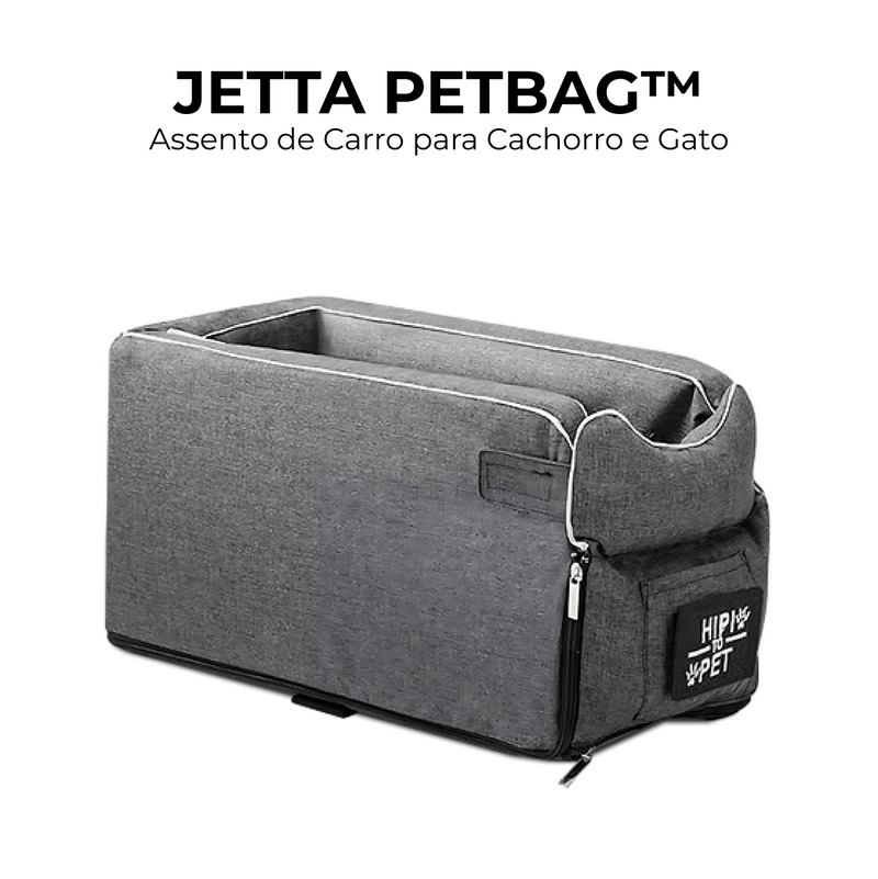 Jetta PetBag™ - Assento de Carro para Cachorro e Gato [PROMOÇÃO IMPERDÍVEL🔥]