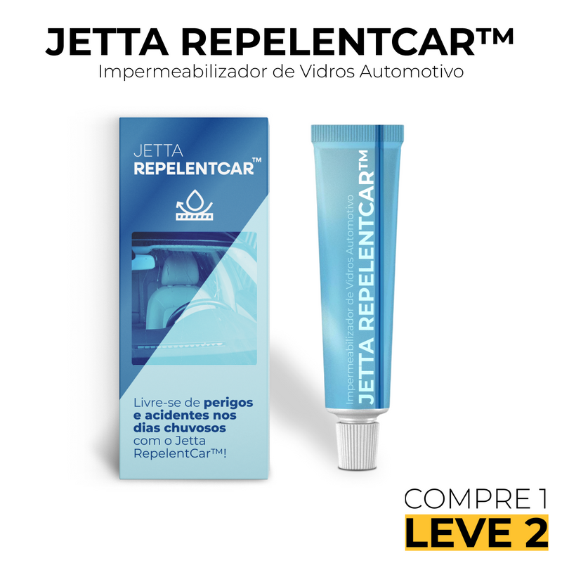 Jetta RepelentCar™ - Impermeabilizador de Vidros Automotivo [COMPRE 1 E LEVE 2]