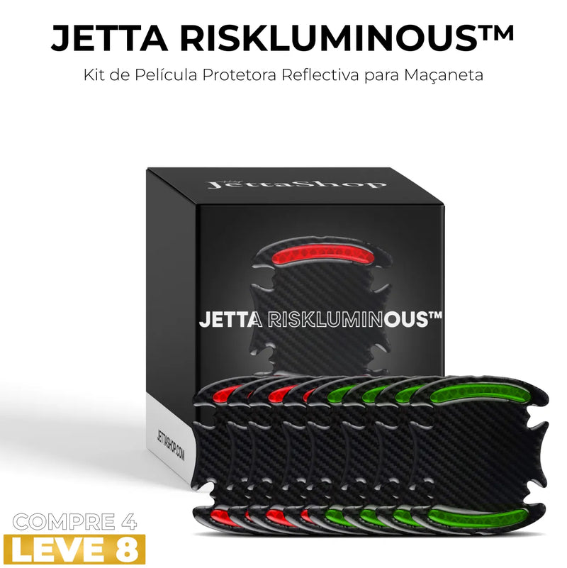 [COMPRE 4 LEVE 8] Kit de Película Protetora Reflectiva para Maçaneta - Jetta RiskLuminous™