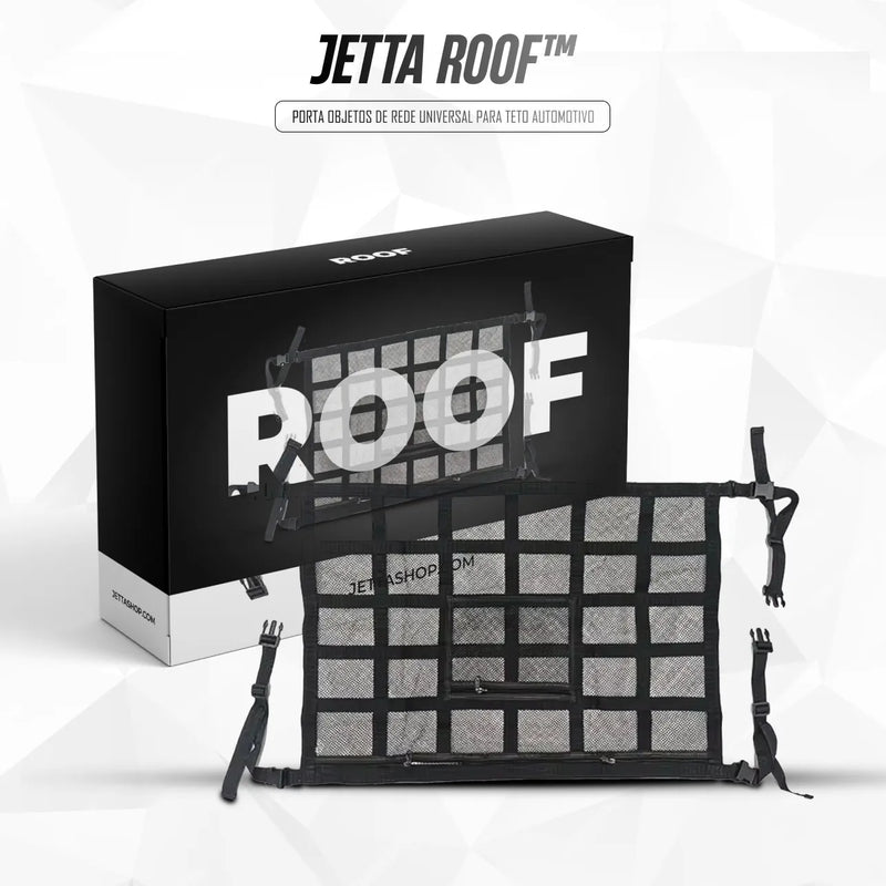 Jetta Roof™ - Porta Objetos de Rede Universal para Teto Automotivo [PROMOÇÃO LIMITADA]