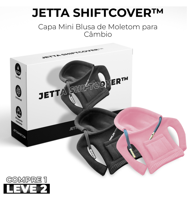 (PAGUE 1 LEVE 2) Capa Mini Blusa de Moletom para Câmbio - Jetta ShiftCover™