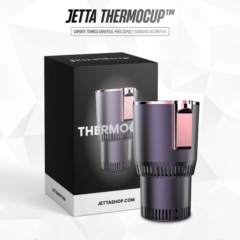 Suporte Térmico Universal para Copos e Garrafas Automotivo - Jetta ThermoCup™