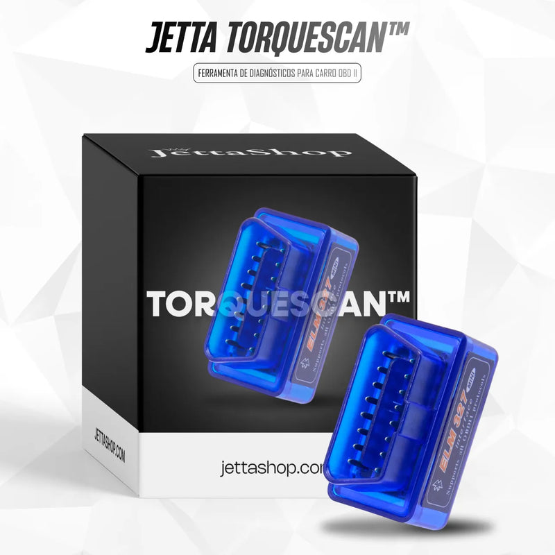 Jetta TorqueScan™ - Ferramenta de Diagnósticos para Carro OBD II [PROMOÇÃO LIMITADA]