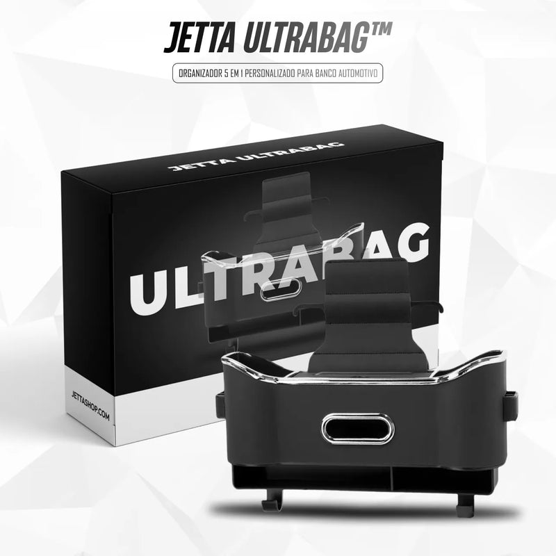 Jetta UltraBag™ - Organizador 5 em 1 Personalizado para Banco Automotivo [ESTOQUE LIMITADO]