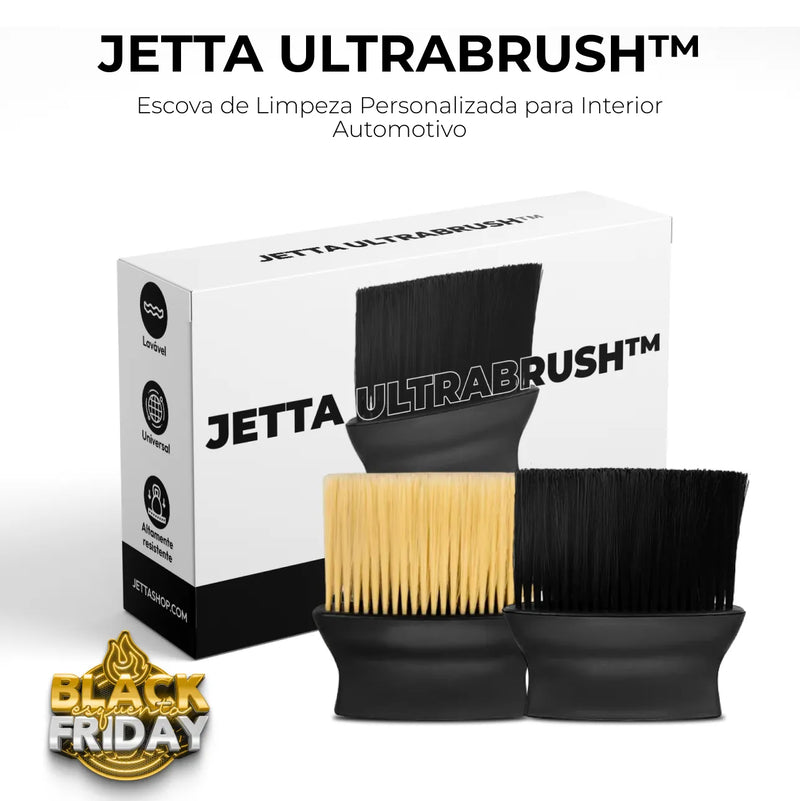 [PAGUE 1 LEVE 2] Escova de Limpeza Personalizada para Interior Automotivo - Jetta UltraBrush™