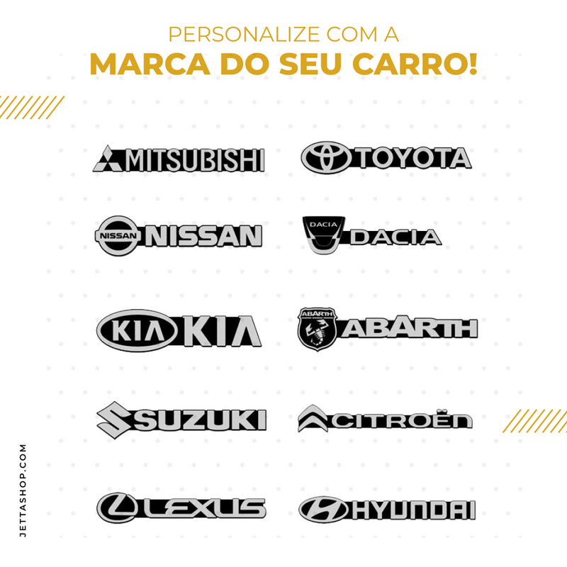 Adesivo Para Carros Personalizado - CarJettaSticker™ [PAGUE 2 LEVE 4🔥]