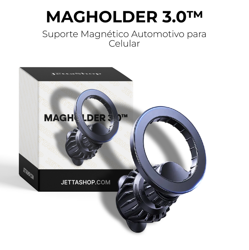 Suporte Magnético Automotivo para Celular - MagHolder 3.0™ [ÚLTIMAS UNIDADES]