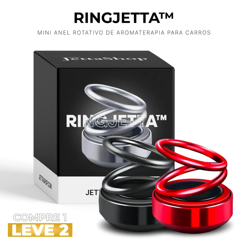 [PAGUE 1 LEVE 2] Mini Anel Rotativo de Aromaterapia para Carros - RingJetta™