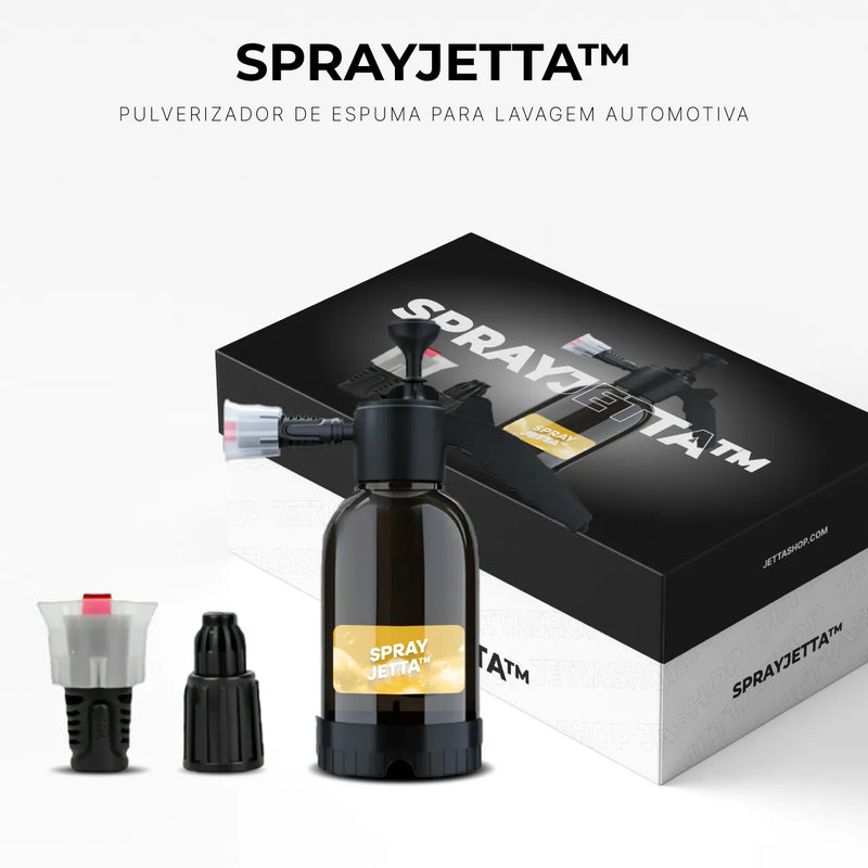 SprayJetta™ - Pulverizador de Espuma para Lavagem Automotiva [ÚLTIMAS UNIDADES]