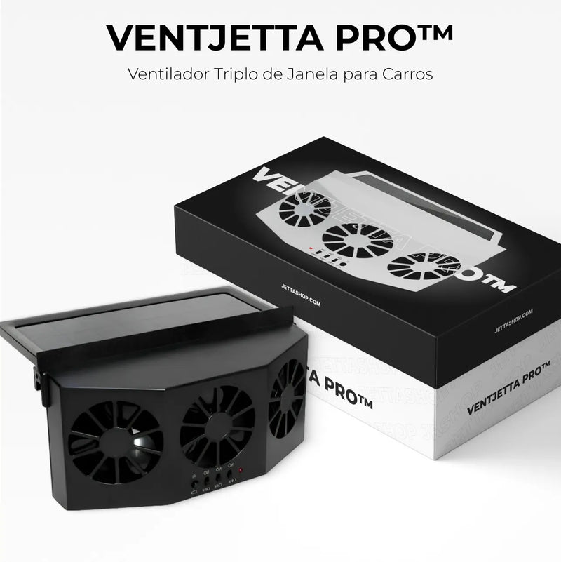 VentJetta Pro™ - Ventilador Triplo de Janela para Carros [PROMOÇÃO LIMITADA ATÉ HOJE 23:59]