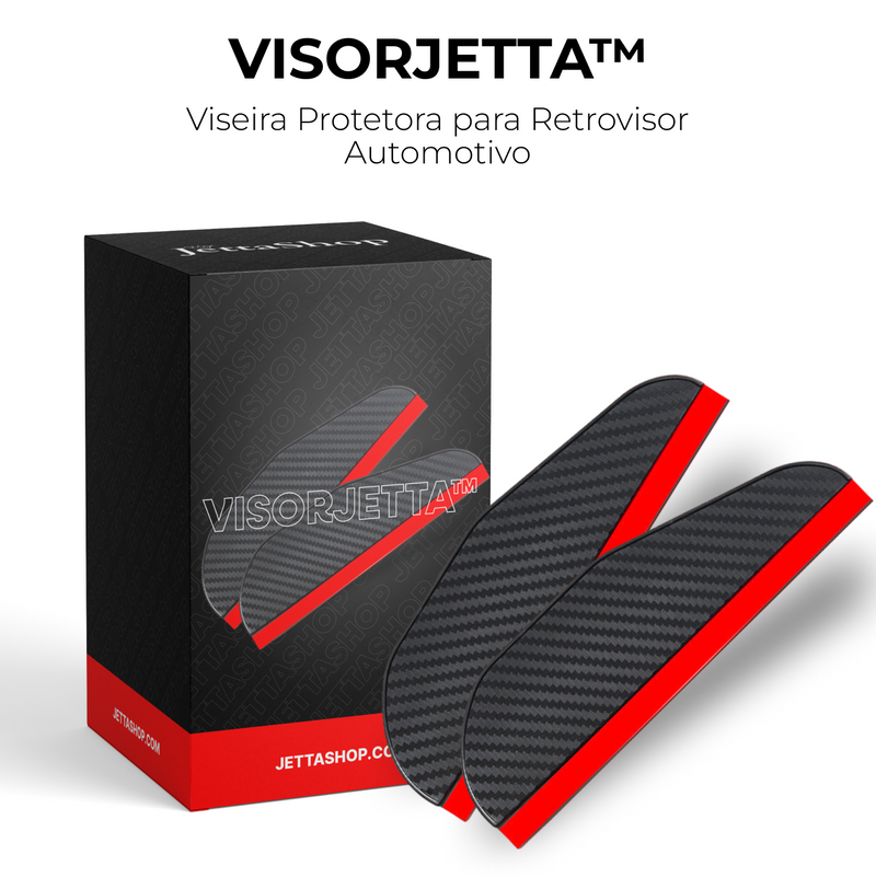 Viseira Protetora para Retrovisor Automotivo - VisorJetta™ [ÚLTIMAS UNIDADES]