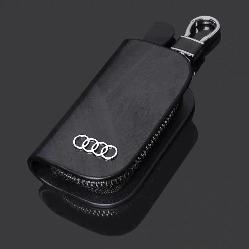 Capa de Chave Automotiva Artesenal em Couro - JettaLux™ [LIQUIDA NATAL]