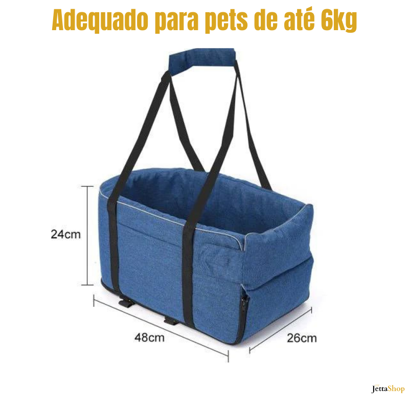 Jetta PetBag™ - Assento de Carro para Cachorro e Gato [PROMOÇÃO IMPERDÍVEL🔥]