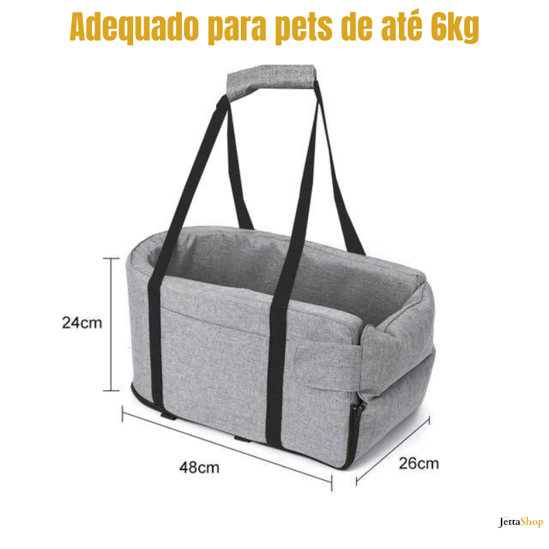 Jetta PetBag™ - Assento de Carro para Cachorro e Gato [PROMOÇÃO IMPERDÍVEL🔥]