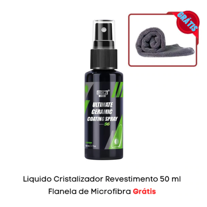 Liquido Cristalizador Revestimento Hidrofóbico Impermeabiliza a Pintura Do Carro - Nano Coat™️